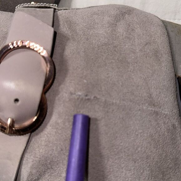 Ted Baker 40.5 Ainthe Ankle Booties in Light Grey Rose Gold - Picture 10 of 11